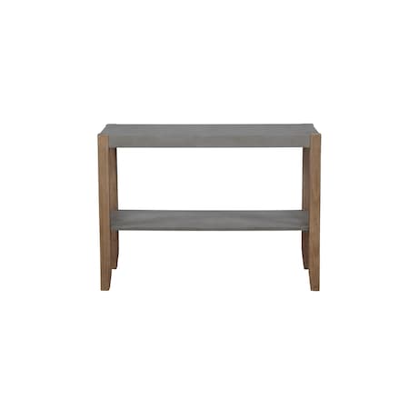 Alaterre Furniture 40 X 15 X 29, MDF Top, Concrete Gray ANNP1471